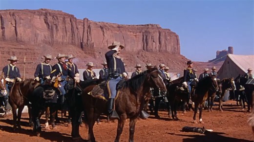 U.S. Cavalry - John Wayen in She Wore a Yellow Ribbon (1949) #JohnWayne | Classic Western Movies