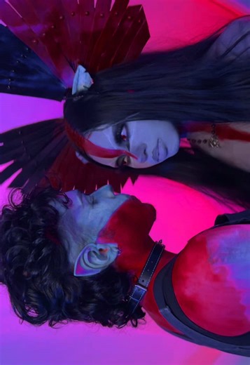 @𖤐𝕸𝖎𝖌𝖌𝖎𖤐 TOOK US A WHILE #avatarfireandash #quaritch #varang #cosplay #avatar