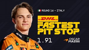 DHL Fastest Pit Stop: 2025 Italian Grand Prix