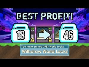 BEST PROFIT in Growtopia! How to GET RICH FAST in 2025! (EASY DLS)