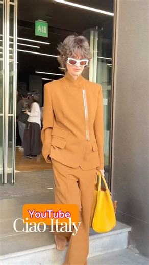 MAX MARA 2026 Looks 🔥Street Style 🇮🇹Milan Fashion Week #milanstreetstyle #fallfashion #shorts