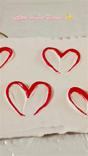 Easy Texture Art Ideas 💖✨ | Satisfying Art #art #drawing #shorts #heart