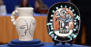 Appraisal: Pablo Picasso Madoura Pitcher & Plate