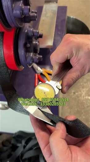 Plastic webbing coating machine