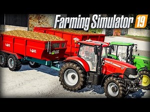 TRANSPORT DE FUMIER SUR UNE NOUVELLE MAP ! (FARMING SIMULATOR 19)