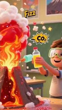 How To Make A Volcano For Kids At Home | Volcano Experiment Kids | At Home Volcano Science Project