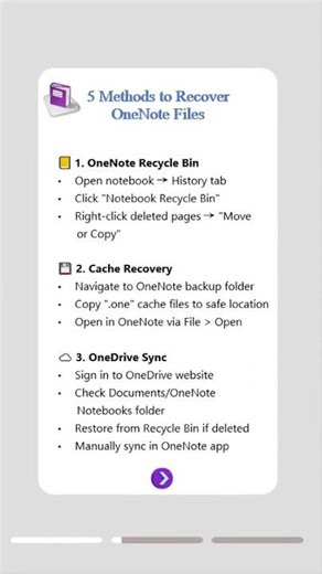 Lost OneNote Notes? Recover Them Fast 📝#onenote #filerecovery #microsoftonenote