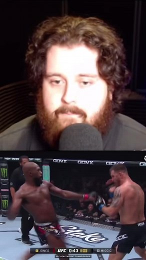 MMA Guru reacting to Jon Jones’s ruthless KO #mmafighter #ufc #ufcvideo #mmavideo #ufc_mma_sport #knockout #mmahighlight #jonjones #stipemiocic