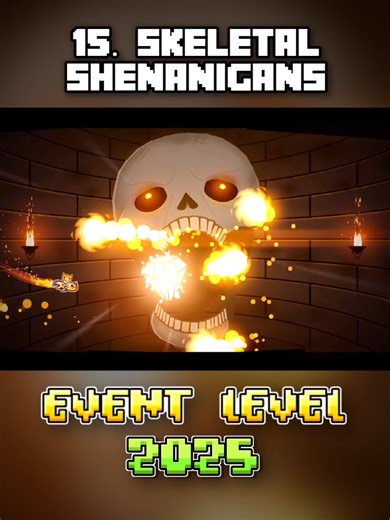 All Event Levels of 2025 [12 Levels] | Geometry Dash 2.2 #shorts #geometrydash #gd #eventlevel #2025recap