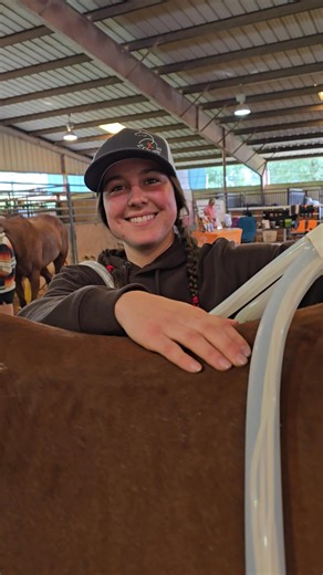Stopped in to visit with Miss Karsyn of K Equine! She is one of our therapy vendors at the $10,000 Added Josey Jr World Barrel Race. Be sure to stop in and visit with her and get your horse in tip top shape before your run tomorrow! | Martha Josey-Josey Ranch