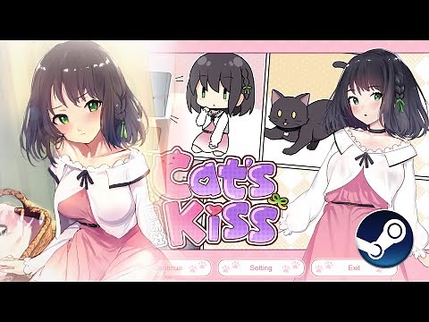 Cat's Kiss (EA) - Primeros Minutos - Gameplay Simulador, Romance, Elecciones Importan, Anime - PC