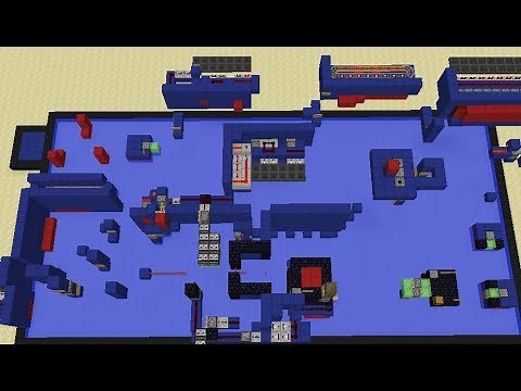 Minecraft| Awesome Redstone parkour course!!