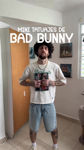 #tattoo #tiktoktattoo #puertorico #fyp #badbunny tatuajes de bad bunny benito bowl pfknr yhlqmdlg boricua @Bad Bunny
