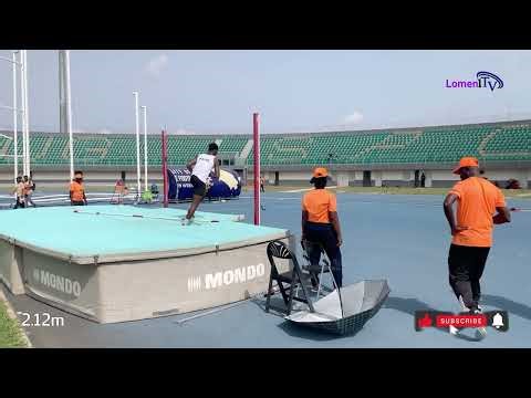 Men’s high jump final. 2.12m.🔥 Accra Open Championship. Legon 2026.