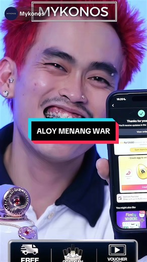 gelookkk kink aloy bisa dapet war mykonos #misteraloy #mykonos #inception #levybrien