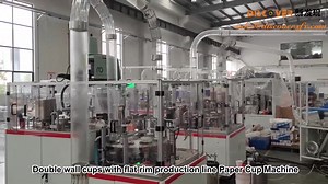 Double wall cups with flat rim production line Paper Cup Machine #paperbowl #paperbowlmachine #manufacturer #papercupmachines #manufacture #papercupmachine | Discover Machinery