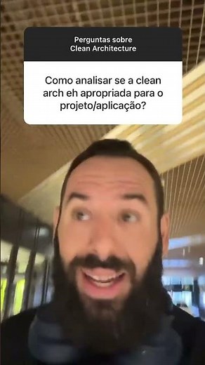 Clean Arch é adequado para a aplicação?
