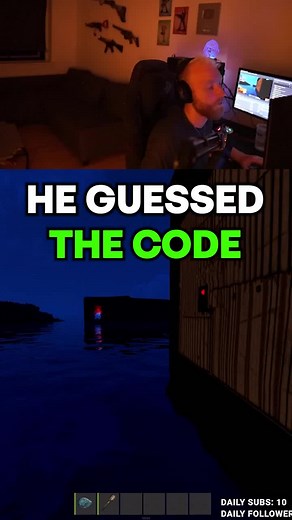 Posty Guessing a Code to a Random Base! Credit: Posty #wipe #clan #rustpc #rust #snowball #rusttips #rustplay #raid #raiding #pc #grub