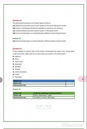 Class 10 civics chapter 2 NCERT SOLUTIONS #ncertnotes #ncertsolutions #class10 #drawwithvaishnavi