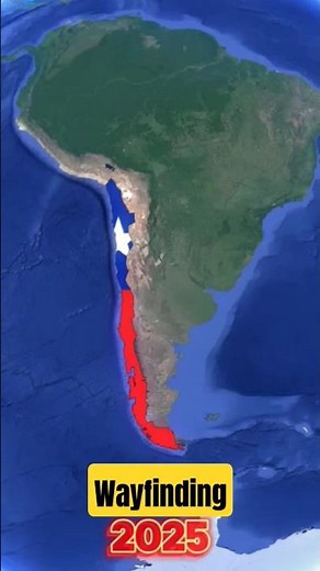 Chile : A Map of history #chilemap #southamerica