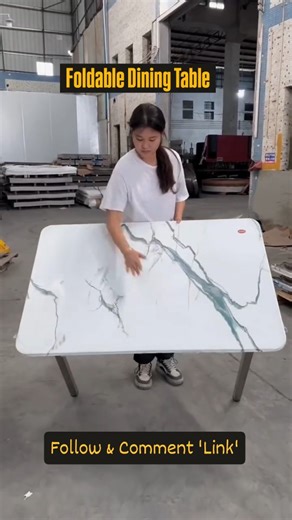 Daily Unique Gadgets on Instagram: "Foldable Dining Table #FoldableDiningTable #SpaceSavingFurniture #HomeFurniture"