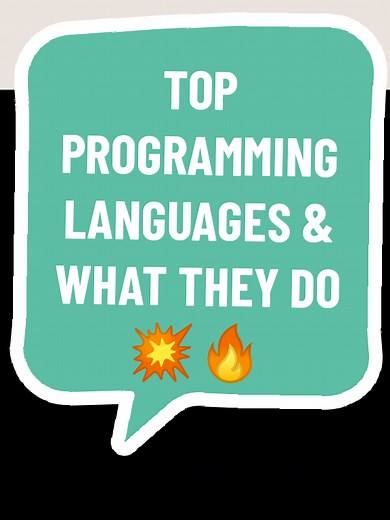 TOP PROGRAMMING LANGUAGES: WHAT YOU NEED TO KNOW