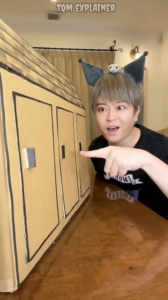 A Story of door 🚪- mini wodd toy wood art skills hand Craft/#shorts