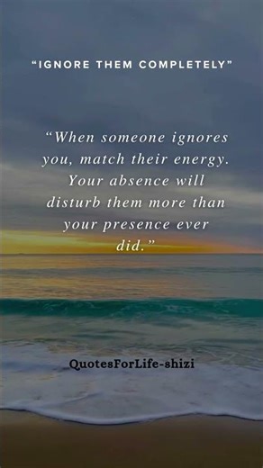 Ignore Them Back 🔥 #quotes #ignore #ytshorts #youtubeshort