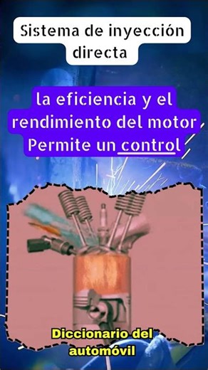 Direct Injection System - Car Dictionary - Easy #car #workshop #electromechanics