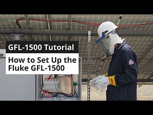 Basics of Setting Up the Fluke GFL-1500 Ground Fault Locator | Fluke GFL-1500 Tutorial