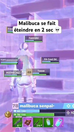 Les lobbys avec les 100 meilleurs joueurs solo sa pardonne pas 💀 #fortnite #performence #fyp
