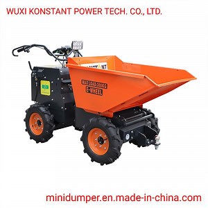 [Hot Item] 4WD Electric Power Barrow Dumper with Ball Hitch