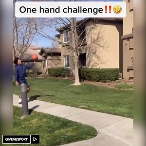 192K views · 832 reactions | Who are you doing the one hand challenge with?   | GiveMeSport | Facebook