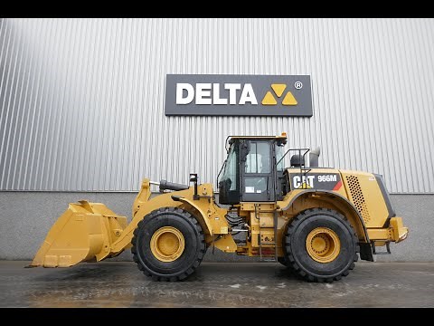 Demonstration video Caterpillar 966M Wheel Loader