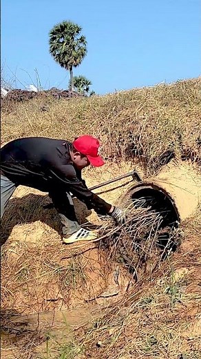 Culvert Completely Clogged – Incredible Cleanup Process
