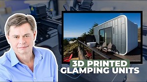 How Azure Printed Homes Is Transforming Glamping with Recycled 3D-Printed Units