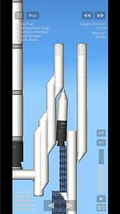 simple rocket launcher part 2 #spaceflightsimulator #shortvideo #sfs #rocketlauncher #missile