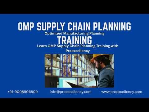 OMP Supply Chain Planning Training | Full Course Guide + Career Opportunities