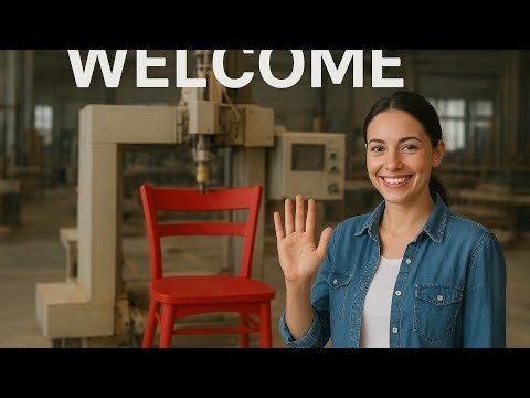 Welcome to Red Chair Factory 🪑 | Amazing Chair Making Machine in Action | Factory Tour 2025