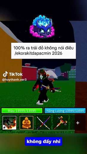 Roblox Blox Fruits: Random Trái Xịn & Code Mới