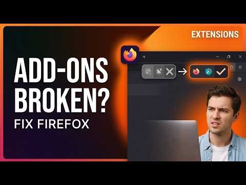 How to Fix Corrupt Firefox Add-ons (Quick & Easy Fix!)