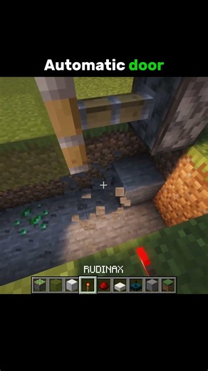 Minecraft Automatic Door! 🚪⚡