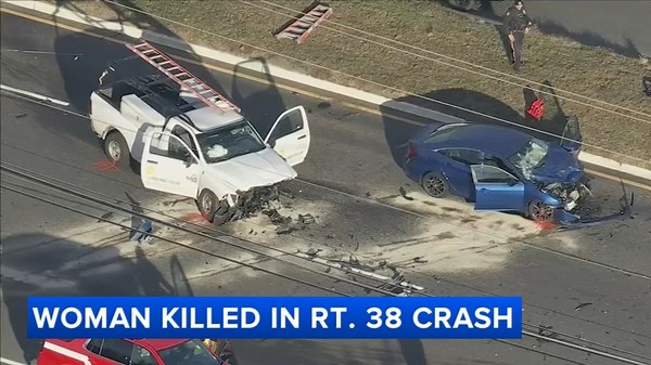 Witness recalls moments before crash that claimed woman's life along Route 38 in Mt. Laurel, NJ