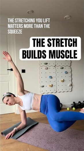 Muscles may grow more in the stretch