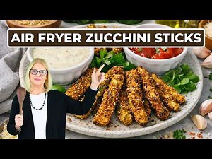 Air Fryer Zucchini Fries Recipe | Crispy Keto Snack for Longevity | Dr. Joanette MD