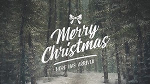 Merry Christmas - Title Graphics