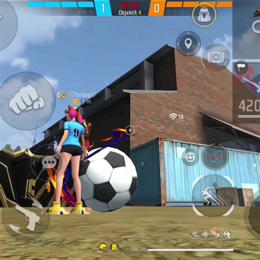 ngendok di cs pugatuy. bersama 🥰bebep@Lilygood♥️ #FreeFire #BattleBola