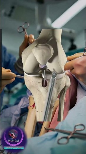 Cementless Total Knee Arthroplasty (TKA) Procedure | 3D Animation Step-by-Step