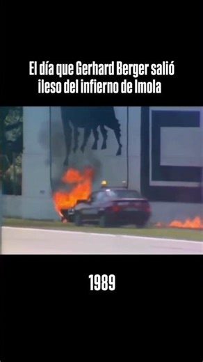 En la vuelta 4 del Gran Premio de San Marino 1989, Gerhard Berger