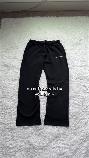 These come small so size up #nocuff #sweats #bigpatch #pants #youngla | sweat pants